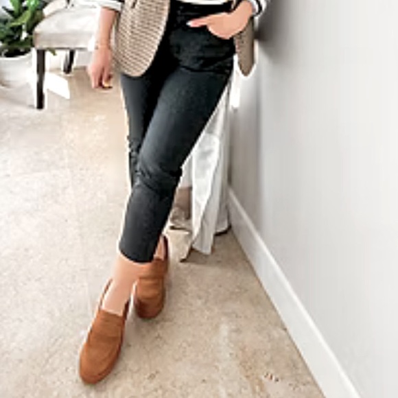 a.n.a. Women’s Lita loafers Slip On Stacked Block Heel Shoes Size 9.5 NWT - Picture 2 of 10